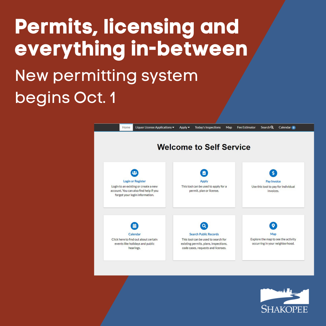 Preview photo of city's new online permit dashboard