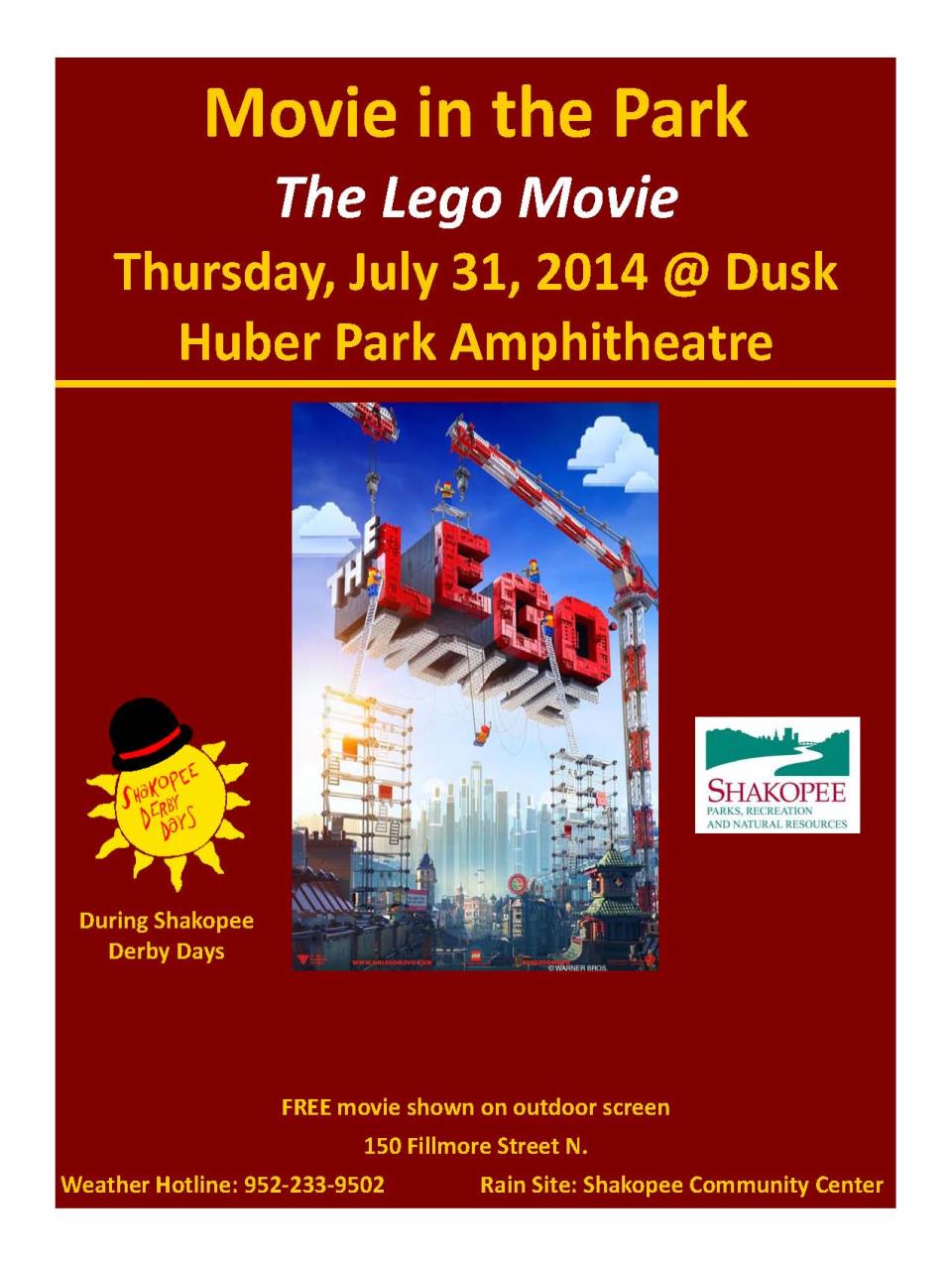 Lego Movie Poster