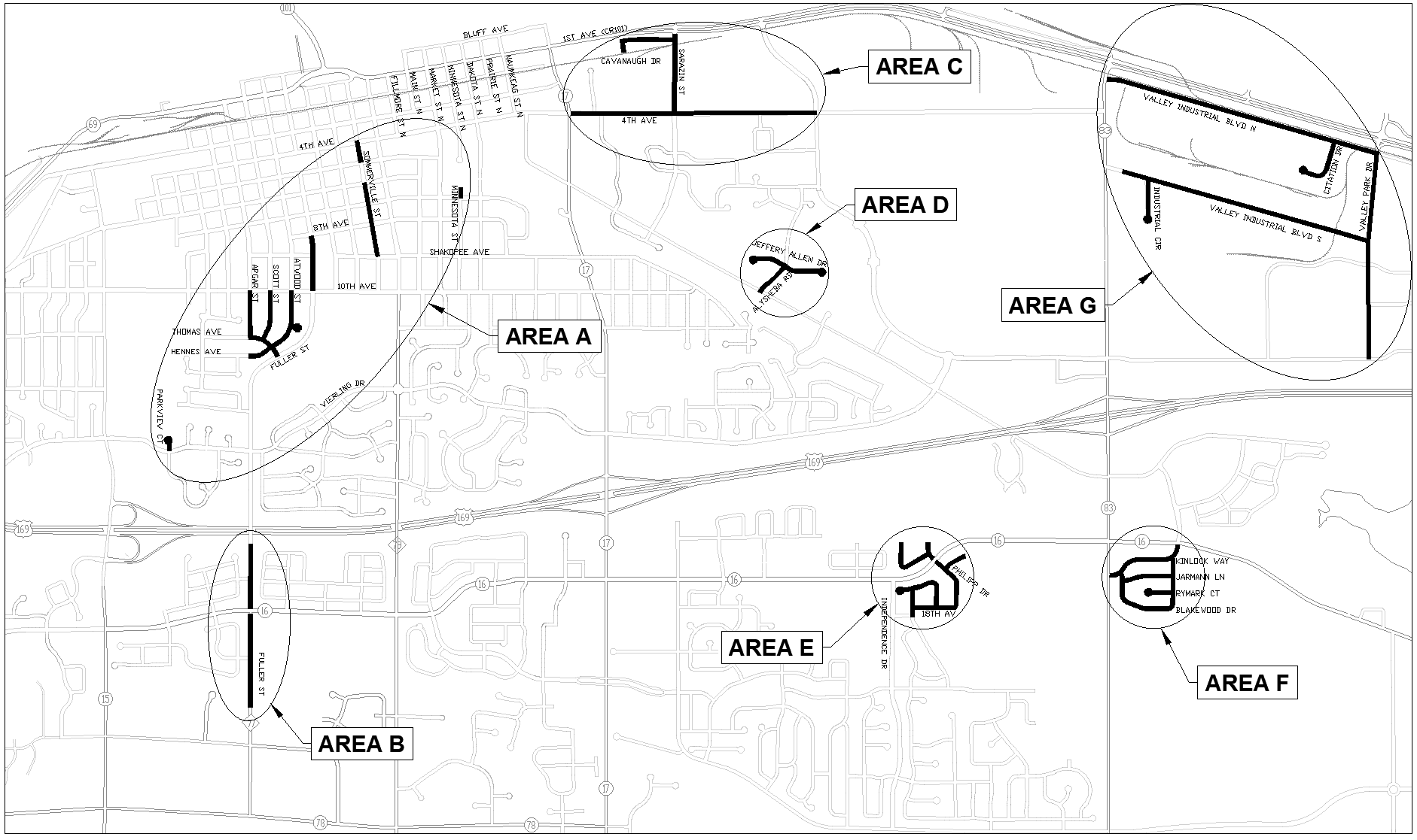 Overlay Area Map