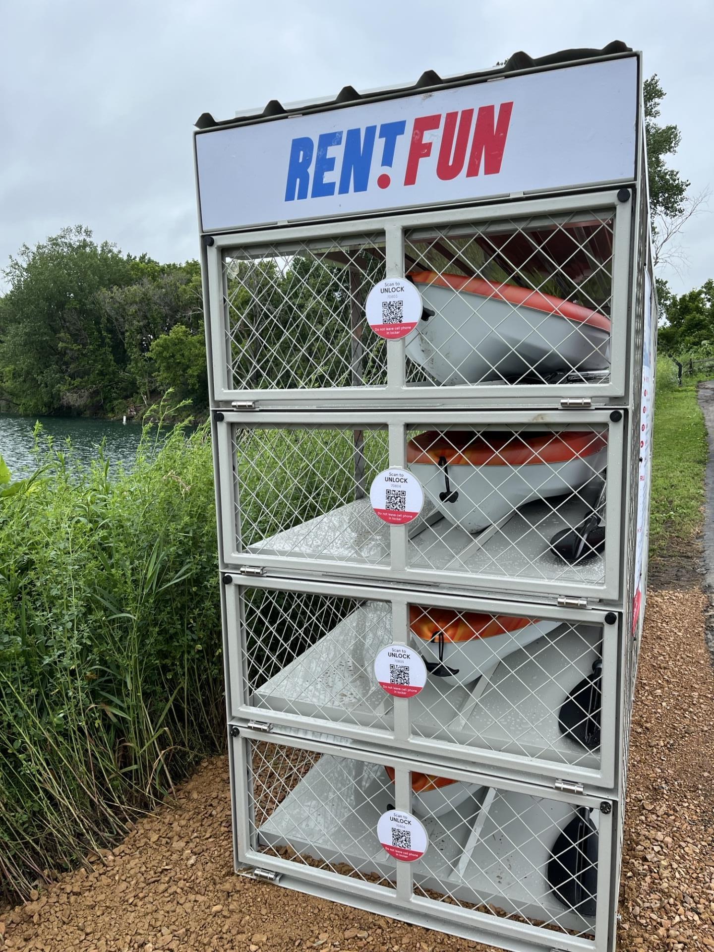 Kayak Station at Quarry 2024