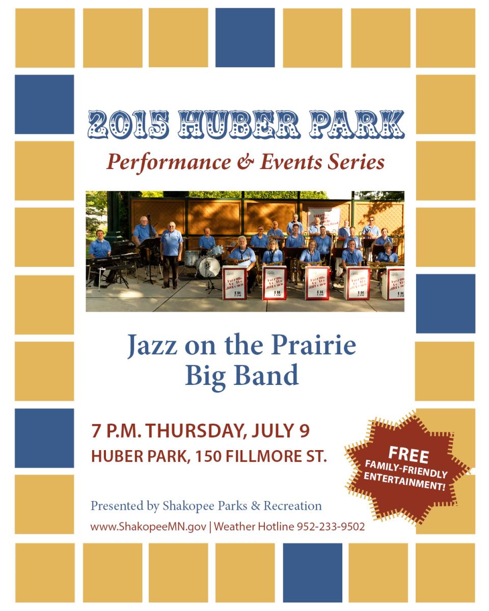 July 9 Jazz on the Prairie