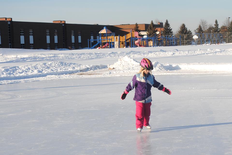 Ice Skating Girl