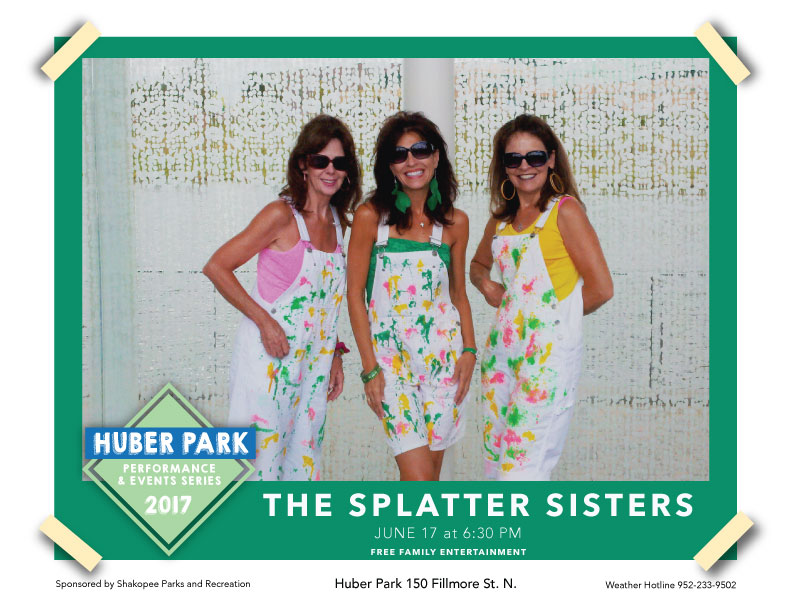 The Splatter Sisters Flyer