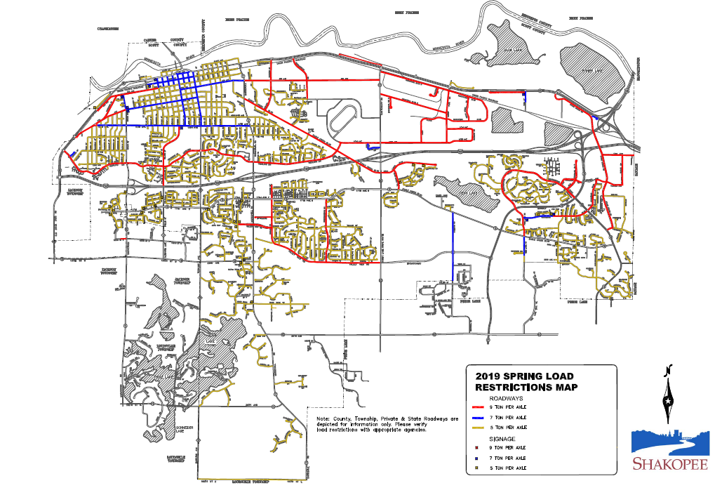 Load Restrictions Map